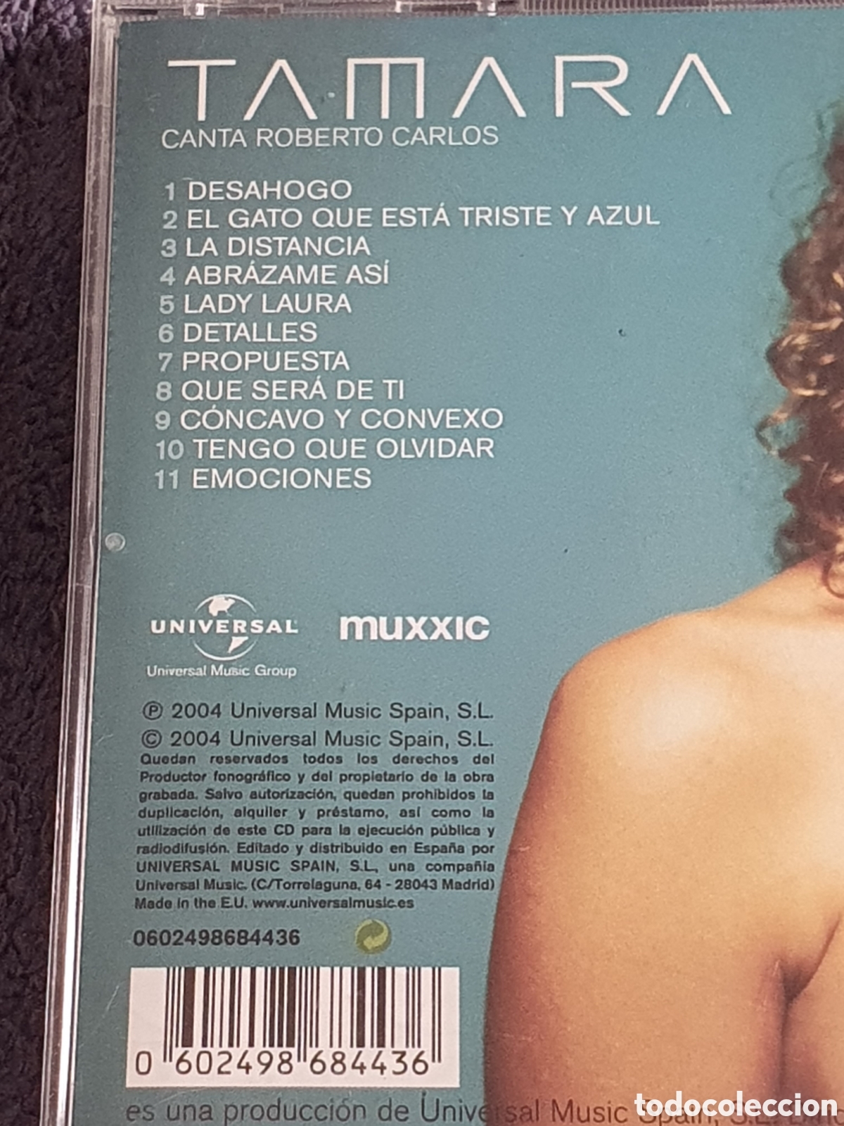 CDs de m&uacute;sica: CD37. Tamara - Canta Roberto Carlos 2004. - Foto 4
