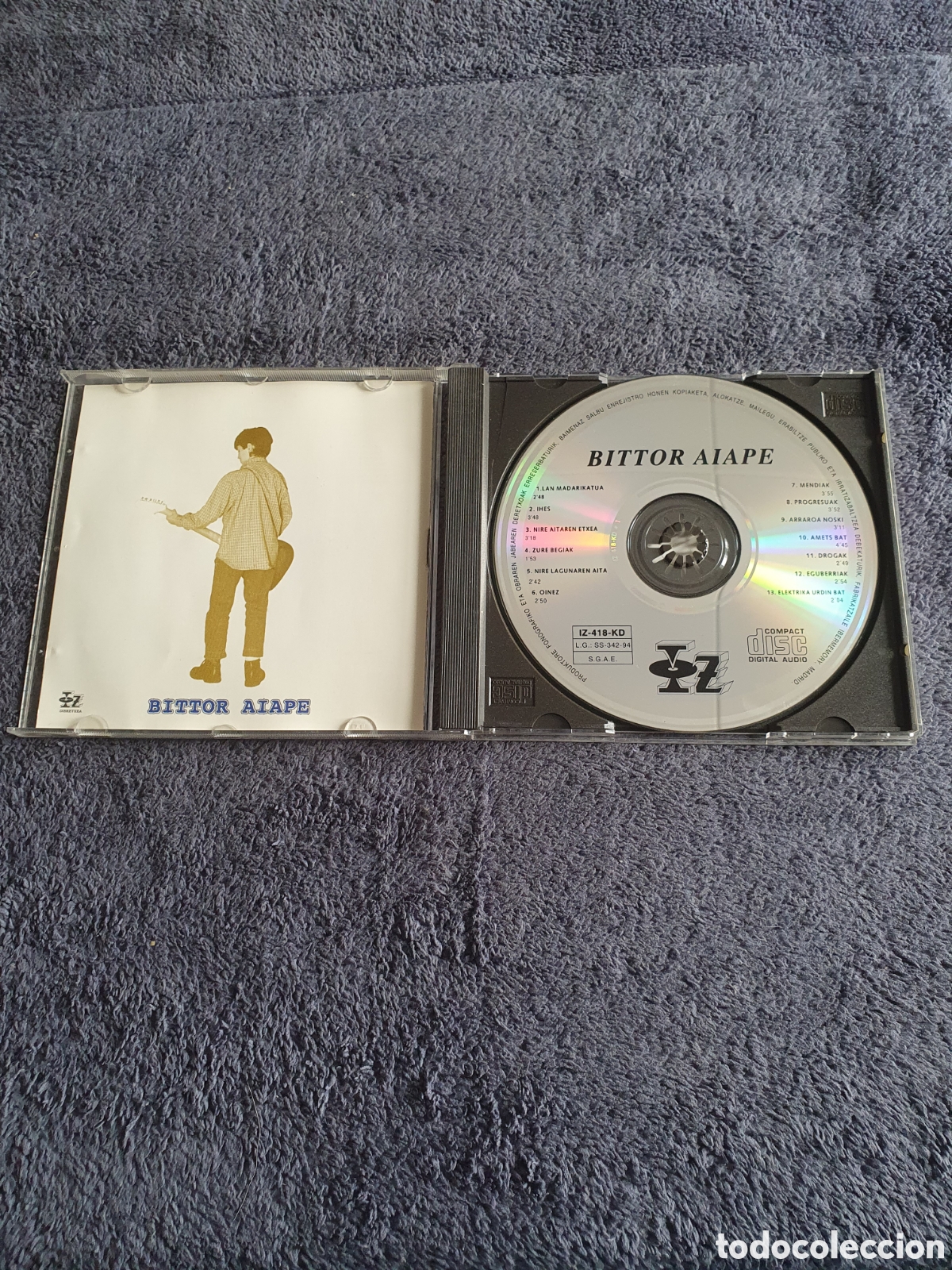 CDs de m&uacute;sica: CD37. Bittor Aiape - Bittor Aiape. - Foto 2