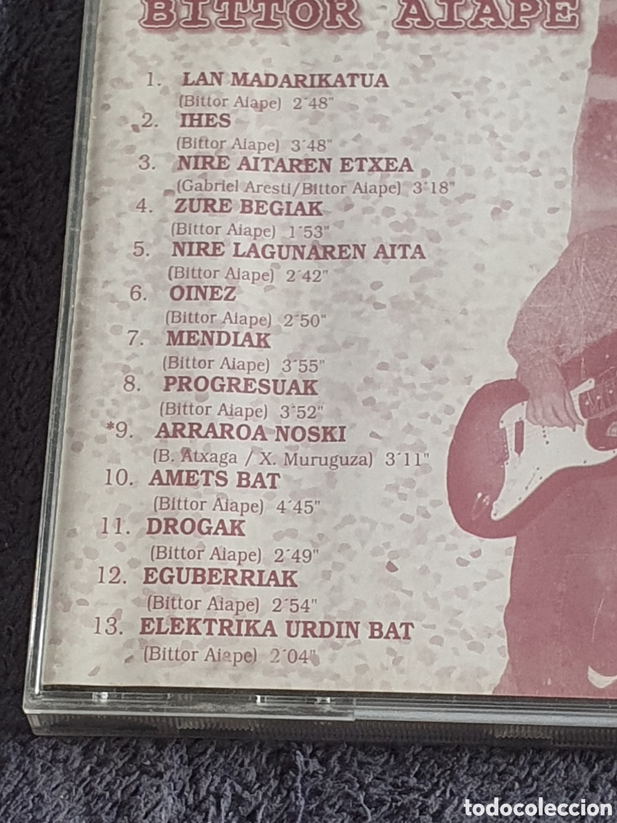 CDs de m&uacute;sica: CD37. Bittor Aiape - Bittor Aiape. - Foto 4