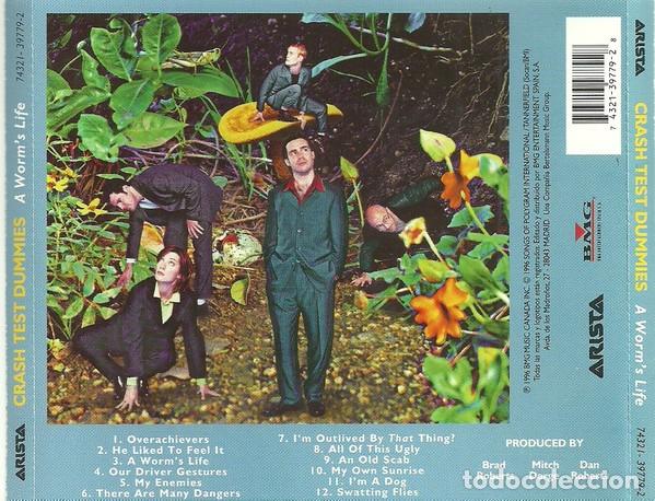 CDs de m&uacute;sica: Crash Test Dummies &ndash; A Worms Life - CD - Foto 2
