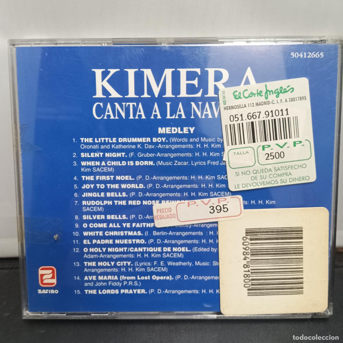 CDs de m&uacute;sica: KIMERA, CANTA A LA NAVIDAD. CD - Foto 2