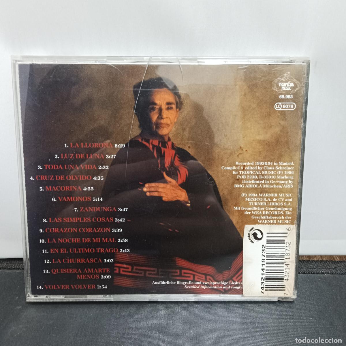 CDs de m&uacute;sica: CHAVELA VARGAS, CHAVELA VARGAS. CD - Foto 2