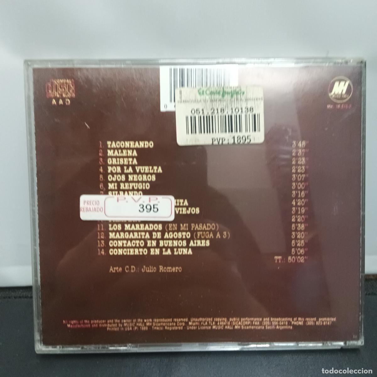 CDs de m&uacute;sica: OSVALDO BERLINGIERI, IDENTIFICACI&Oacute;N... CD - Foto 2