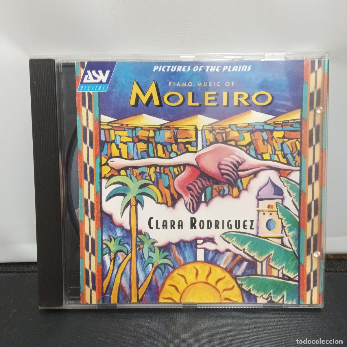 CDs de m&uacute;sica: MOLEIRO: PIANO MUSIC. CLARA RODRIGUEZ. CD - Foto 1