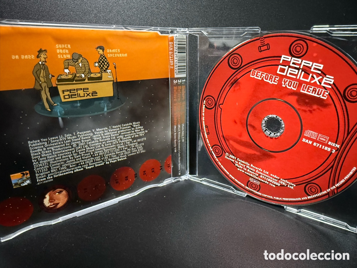 CDs de m&uacute;sica: Pepe Delux&eacute; - Before You Leave (CD) - Foto 2