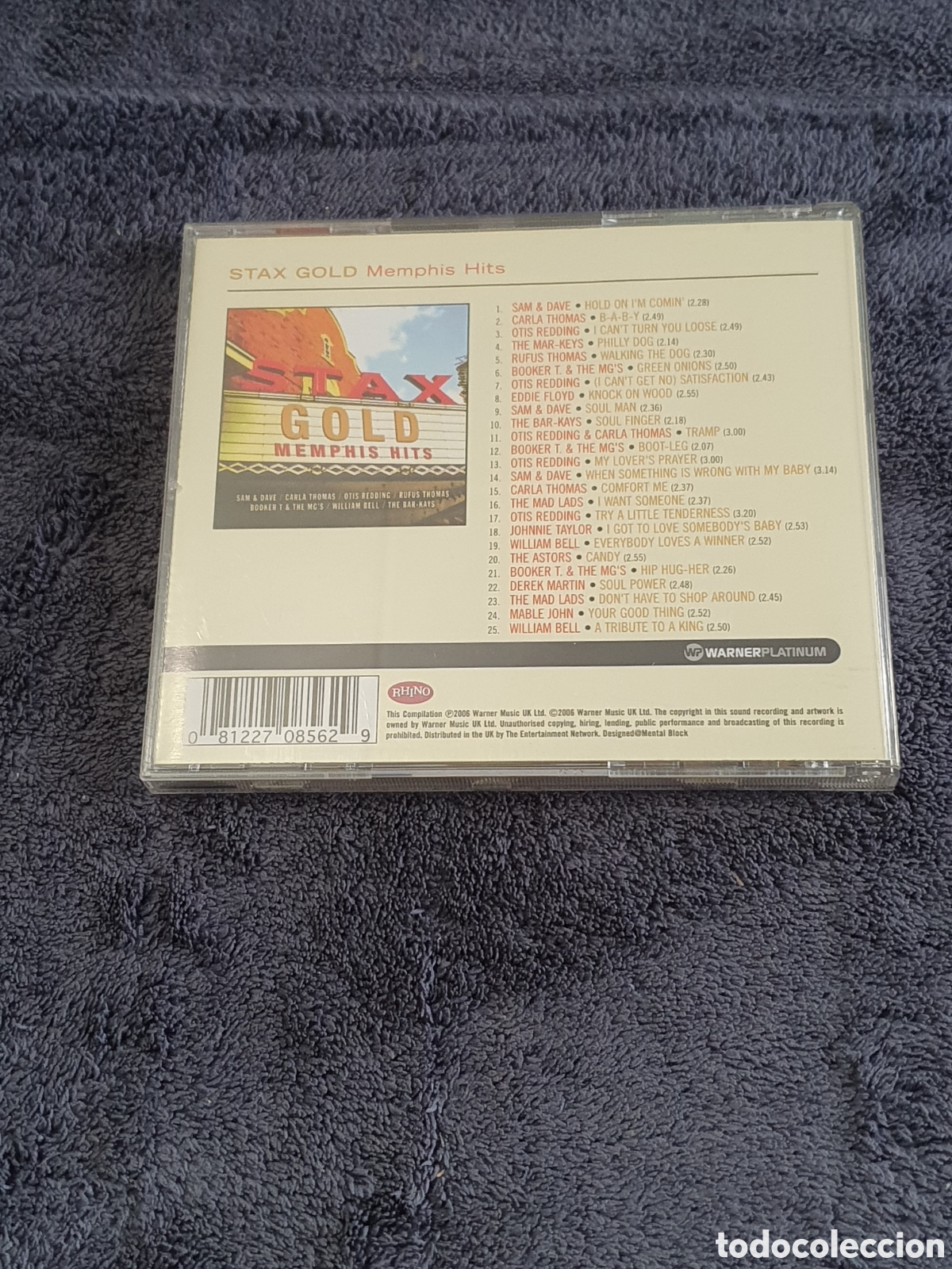 CDs de m&uacute;sica: CD38. Stax Gold Memphis Hits 2006. - Foto 5