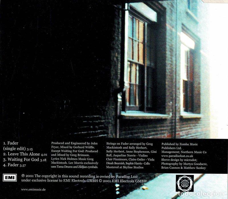 CDs de m&uacute;sica: Paradise Lost - Fader. CD Maxi-Single - Foto 2