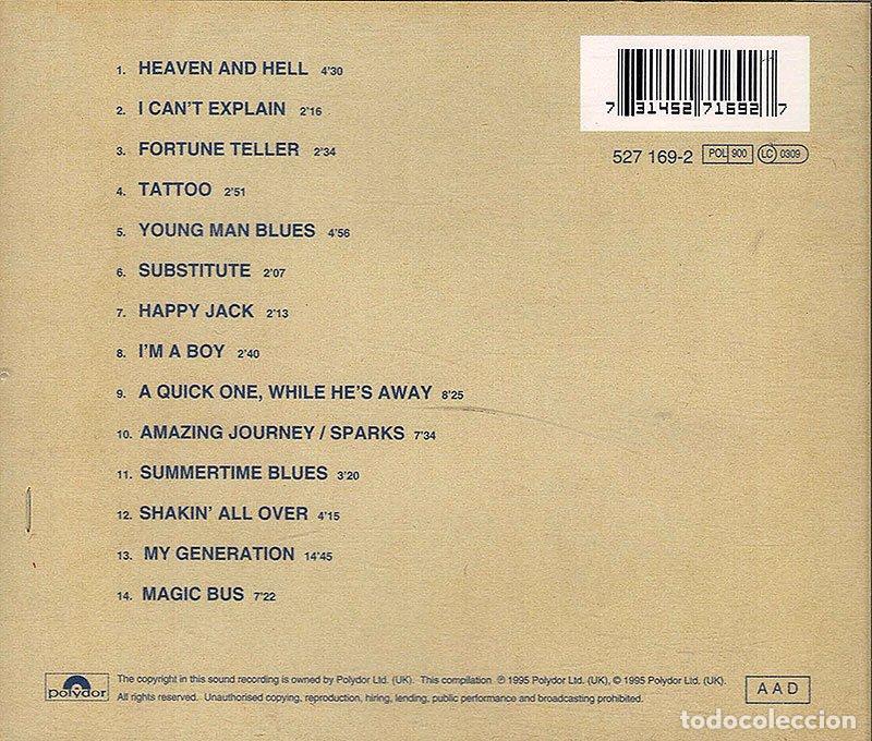 CDs de m&uacute;sica: The Who - Live At Leeds. CD - Foto 2