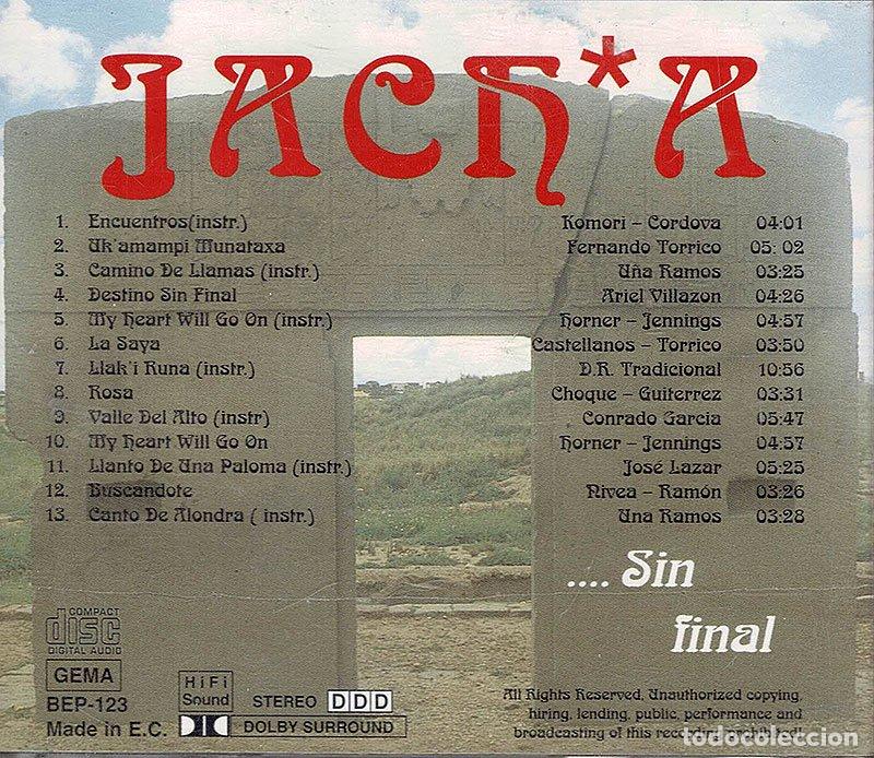 CDs de m&uacute;sica: Jach*a - Sin Final. CD - Foto 2