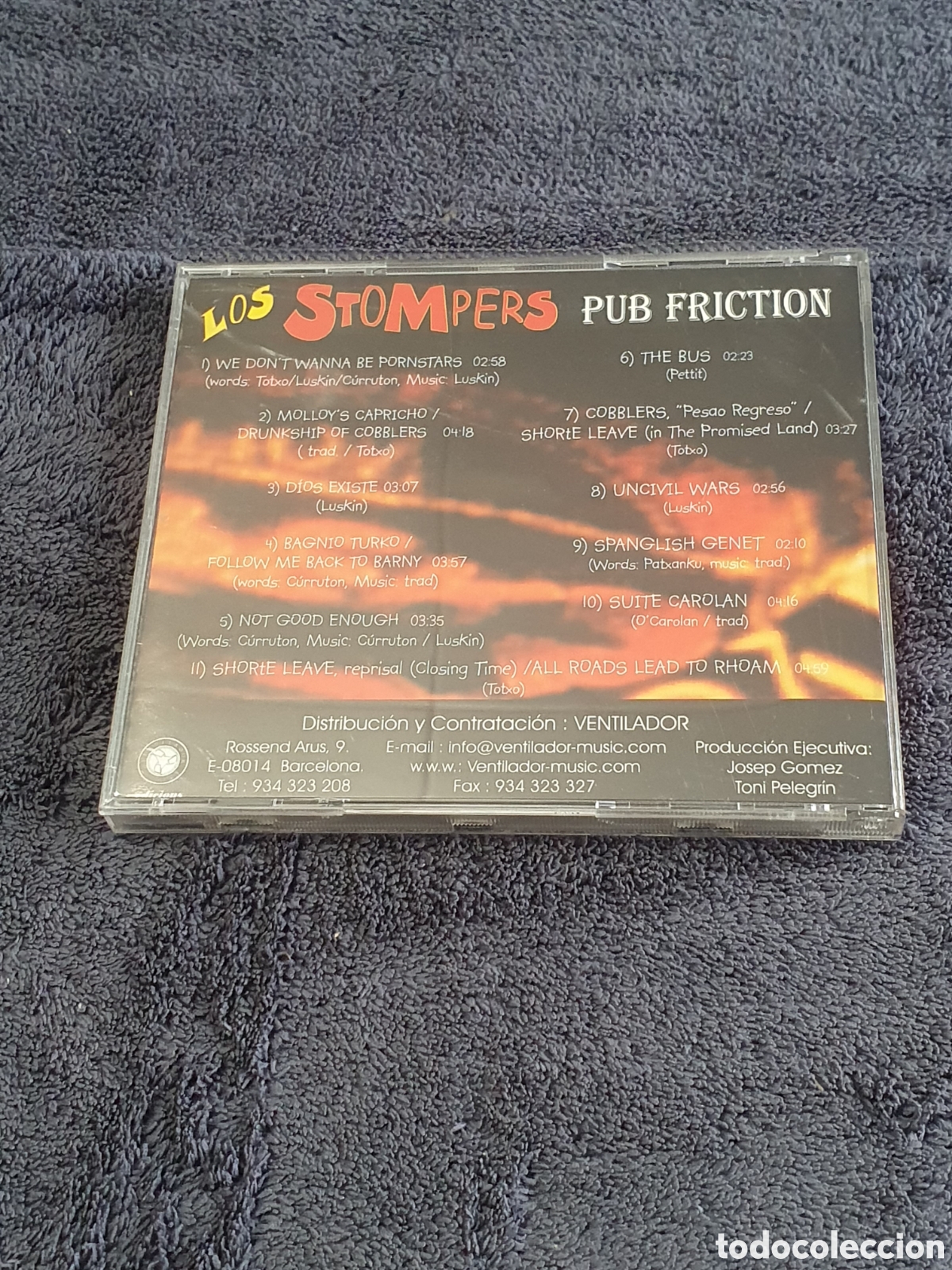 CDs de m&uacute;sica: CD 38. Los Stompers - Pub Fiction 1999. - Foto 3