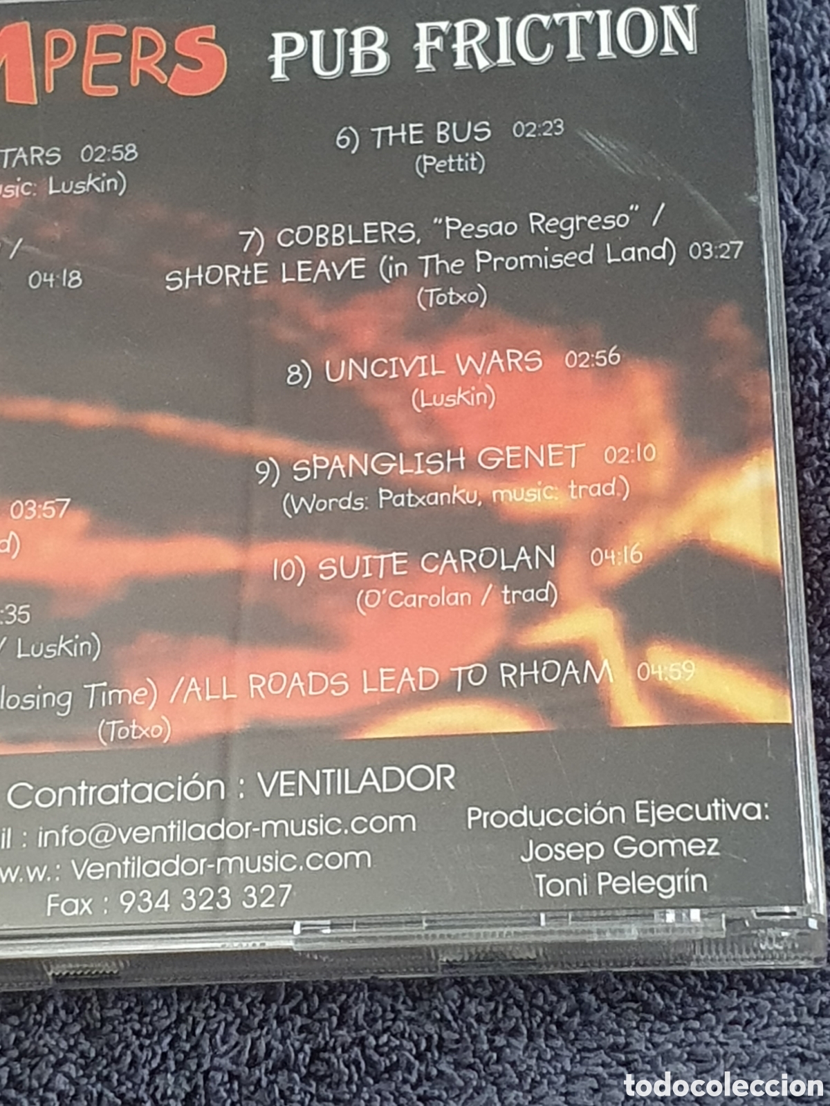 CDs de m&uacute;sica: CD 38. Los Stompers - Pub Fiction 1999. - Foto 5