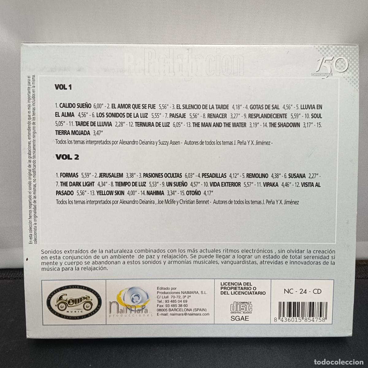 CDs de m&uacute;sica: RELAJACI&Oacute;N, CAJA 2CDs - Foto 2