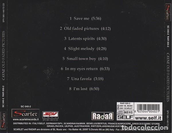 CDs de m&uacute;sica: Cayne &lrm;&ndash; Old Faded Pictures - CD - Foto 2