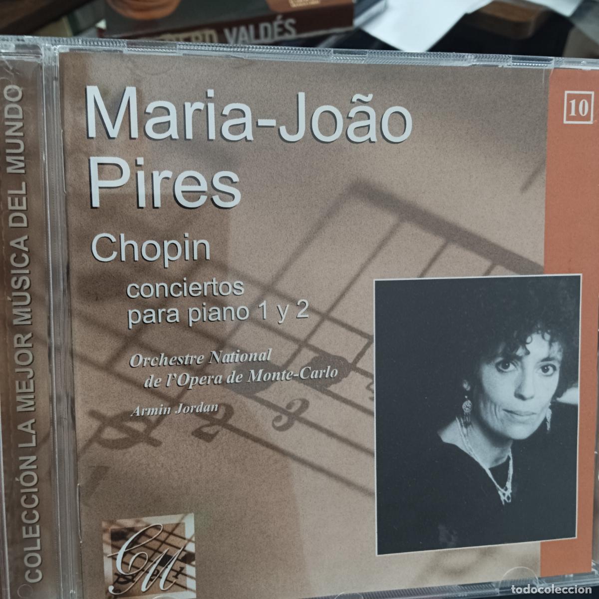 CD de M&uacute;sica: MARIA-JOAO PIRES, CHOPIN, CONCIERTOS PARA PIANO 1 Y 2. CD