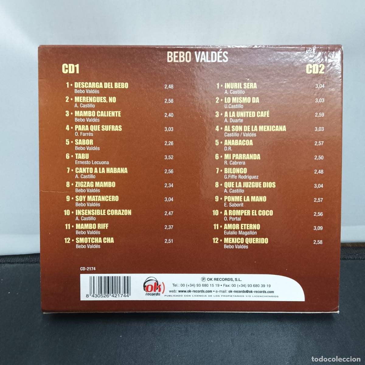 CDs de m&uacute;sica: BEBO VALDES, caja con 2CDs - Foto 2