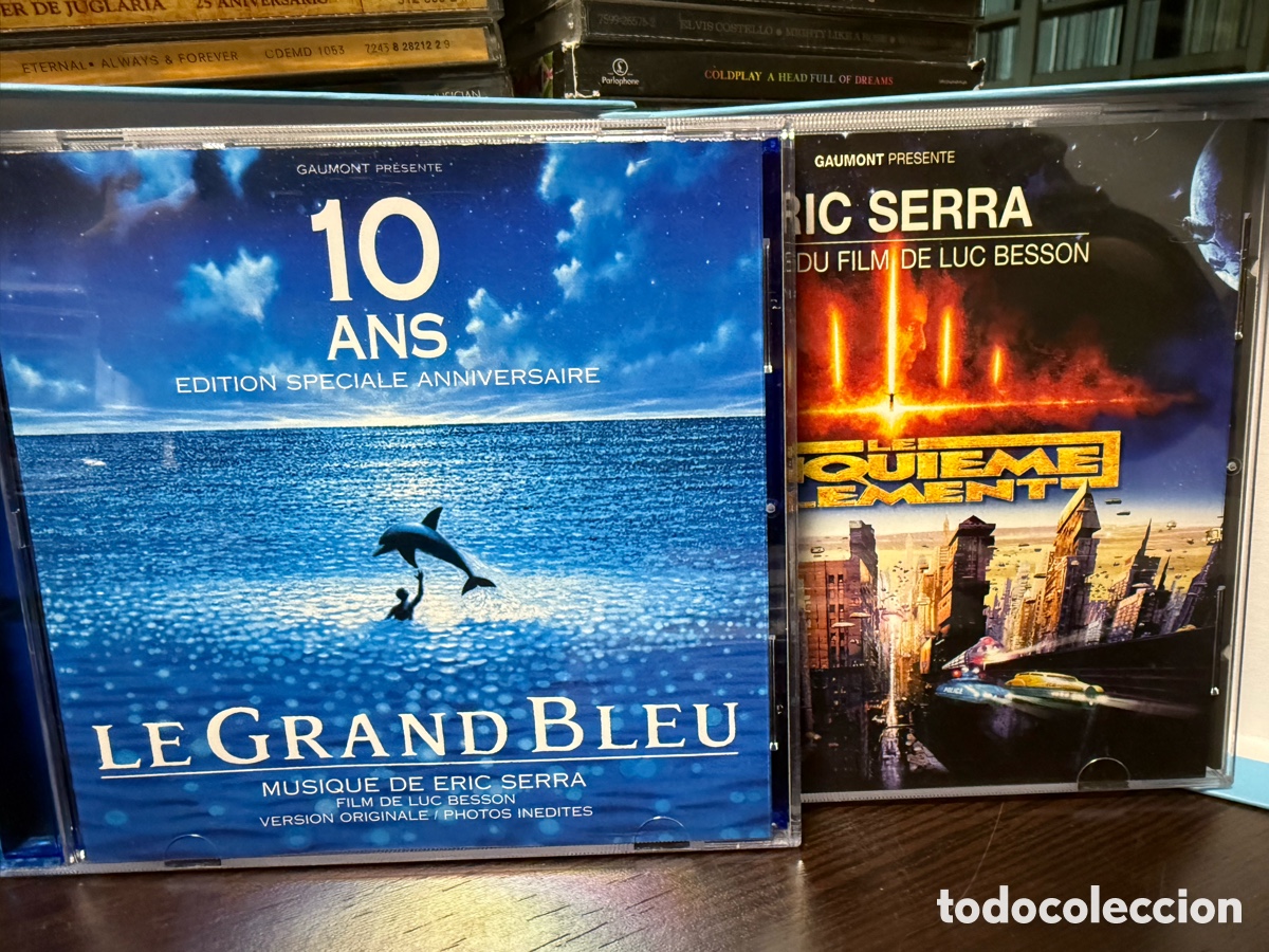 CDs de m&uacute;sica: Eric Serra - Le Cinquieme Element & Le Grand Bleu (2xCD) - Foto 4