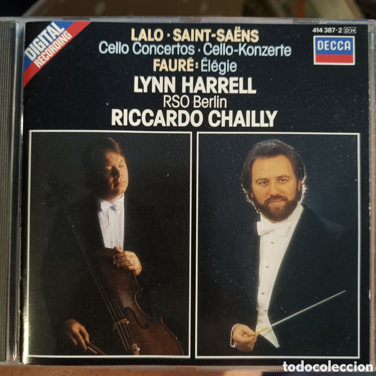 Music CDs: Riccardo Chailly - Lalo/ Saint-Sa&euml;ns/ Faur&eacute;, Lynn Harrell, RSO Berlin &ndash; Cello Concertos / &Eacute;l&eacute;gie