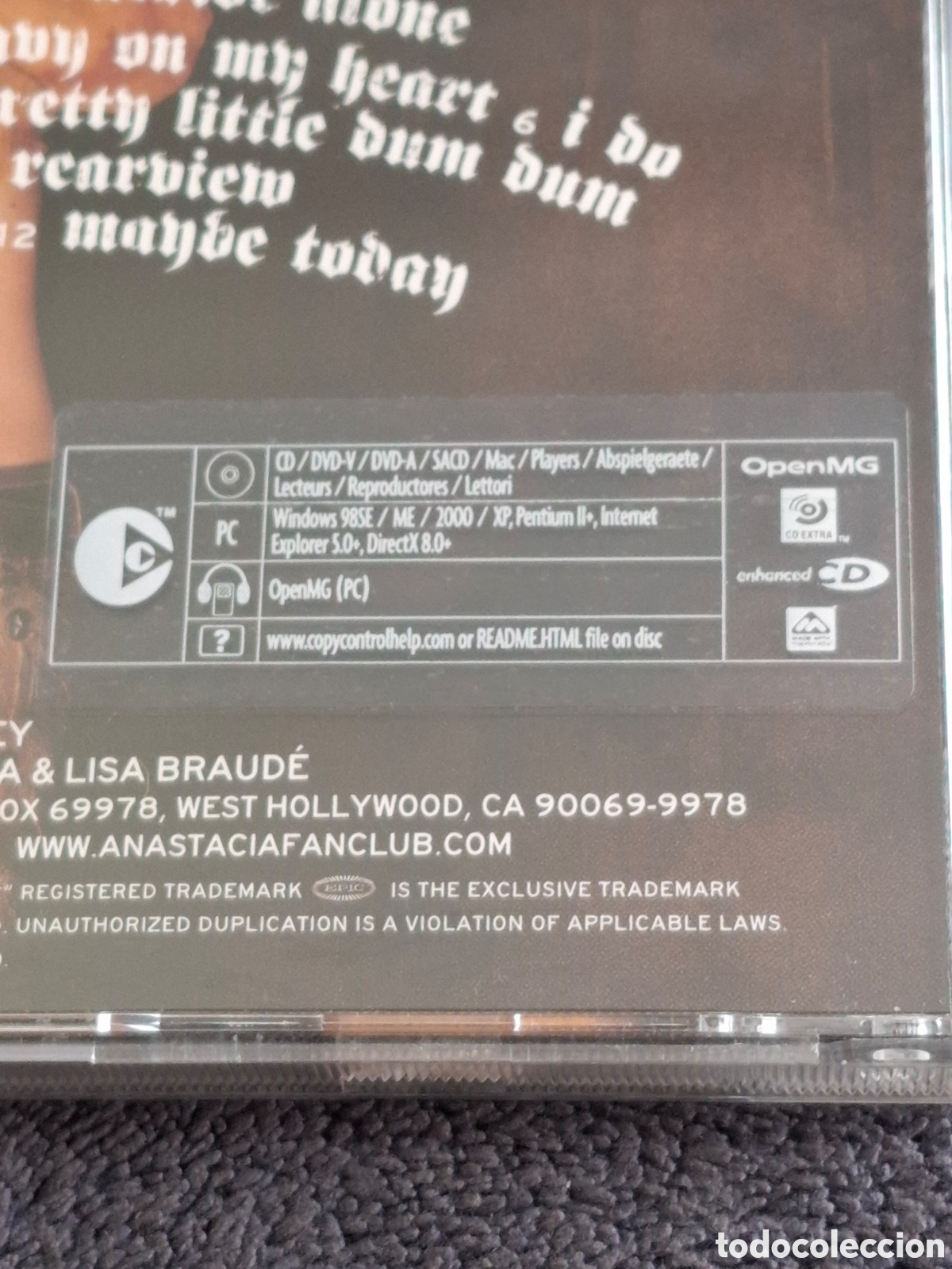 CDs de m&uacute;sica: CD38. Anastacia - Anastacia, 2004. - Foto 4