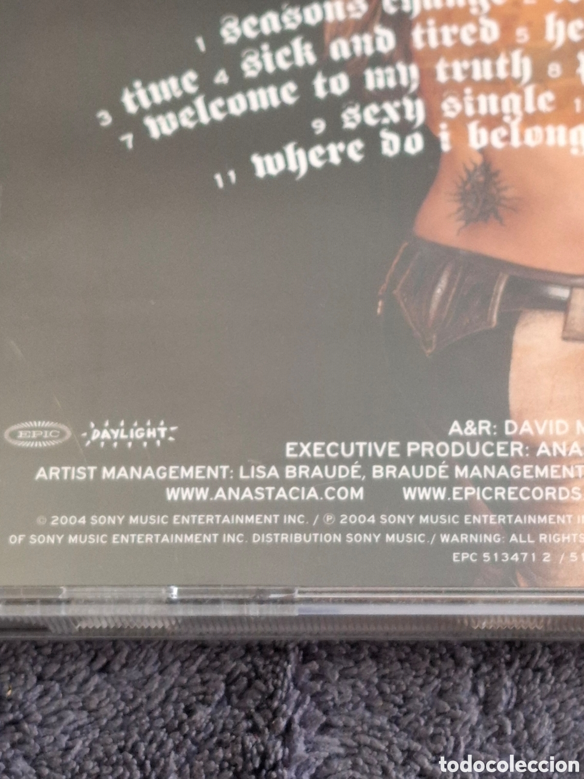 CDs de m&uacute;sica: CD38. Anastacia - Anastacia, 2004. - Foto 5