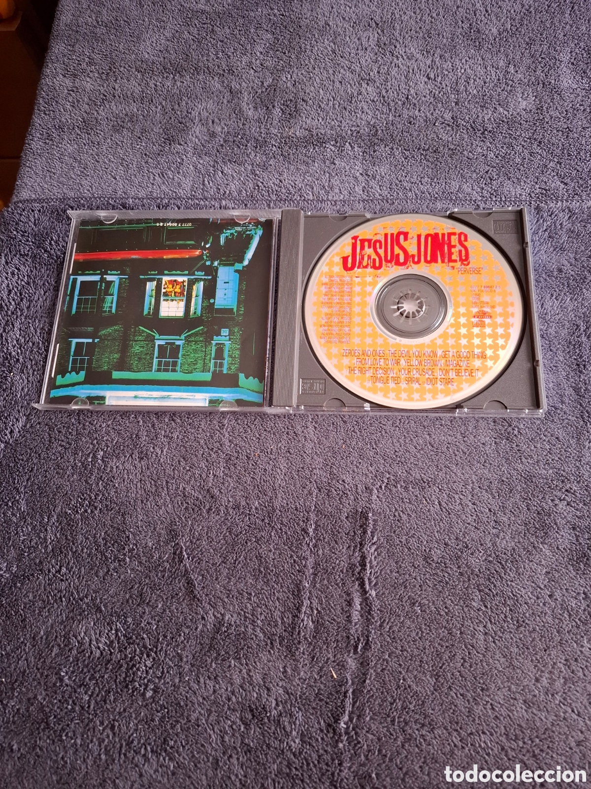 CDs de m&uacute;sica: CD38. Jes&uacute;s Jones - Perverse, Electronic Rock 1993. - Foto 2
