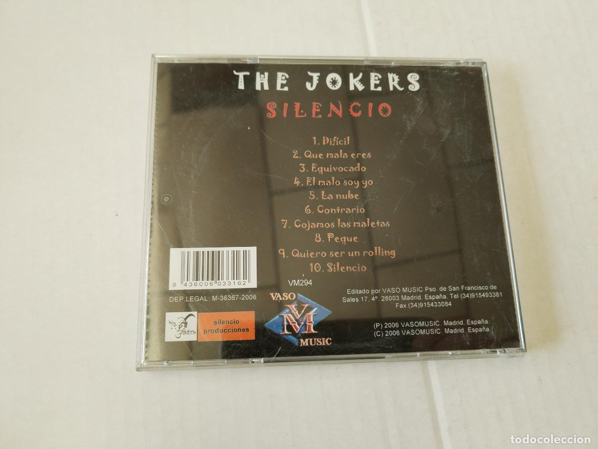 CDs de m&uacute;sica: CD THE JOKERS : SILENCIO-- c155 - Foto 3