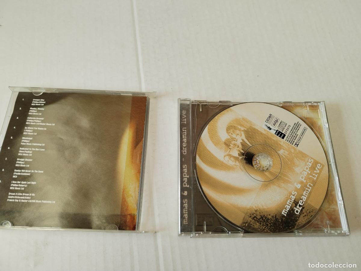 CDs de m&uacute;sica: Cd MAMAS & PAPAS &rdquo; DREAMIN LIVE &rdquo; -- c155 - Foto 2