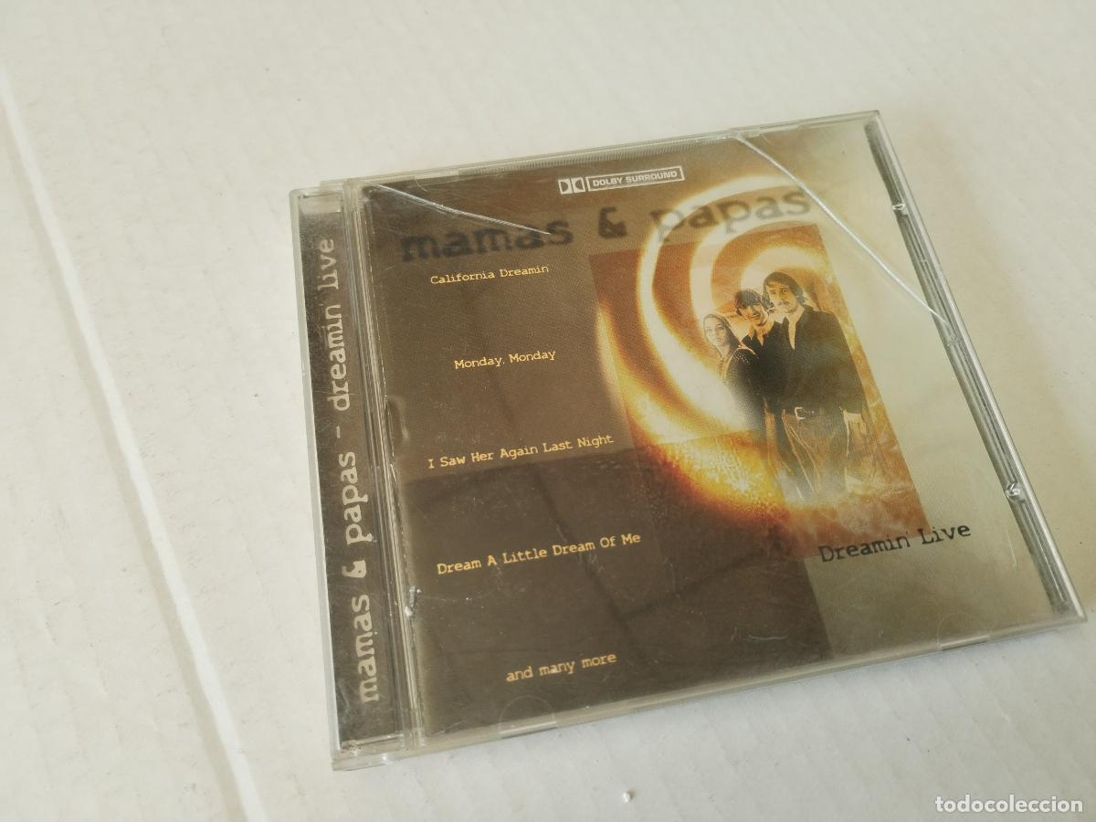 CDs de m&uacute;sica: Cd MAMAS & PAPAS &rdquo; DREAMIN LIVE &rdquo; -- c155 - Foto 1