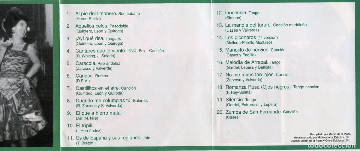 CDs de m&uacute;sica: IMPERIO ARGENTINA. GLAMOUR. - Foto 4