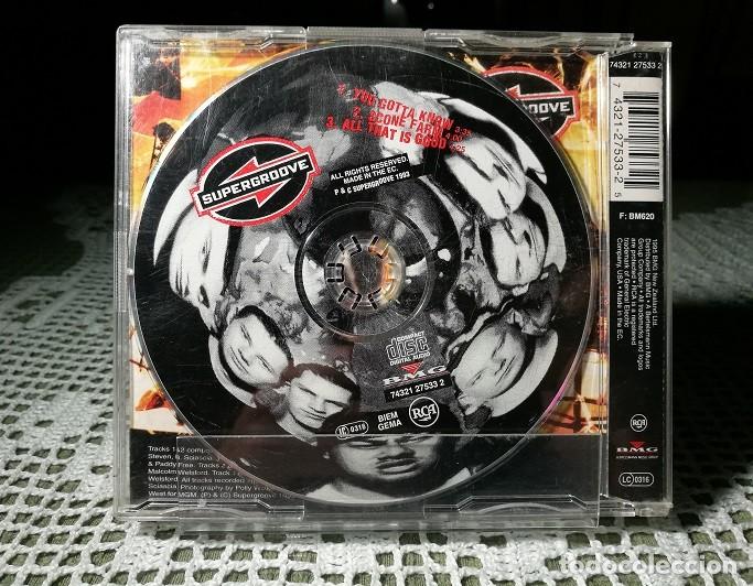 CDs de m&uacute;sica: Supergroove &ndash; You Gotta Know CD, Single - Foto 2
