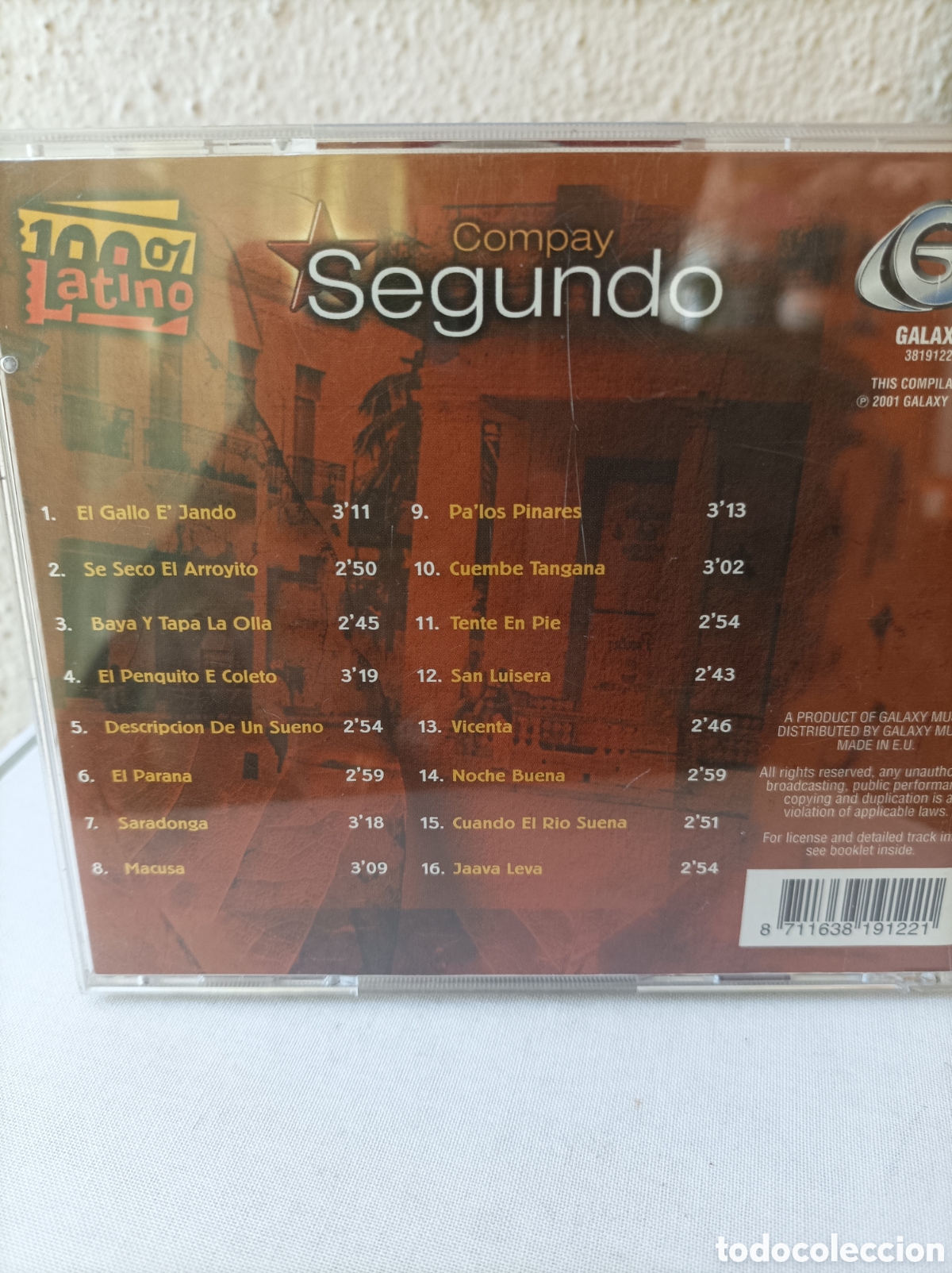 CDs de m&uacute;sica: Compay segundo. 100% latino. Cd. - Foto 2