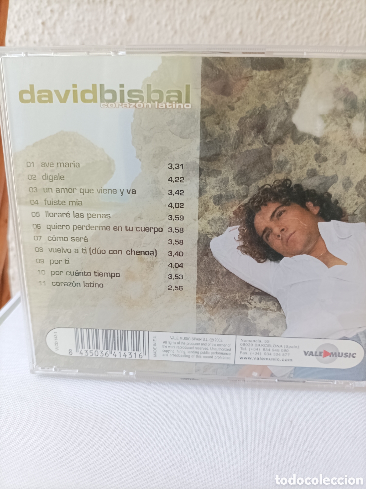 CDs de m&uacute;sica: David Bisbal. Coraz&oacute;n latino. - Foto 2