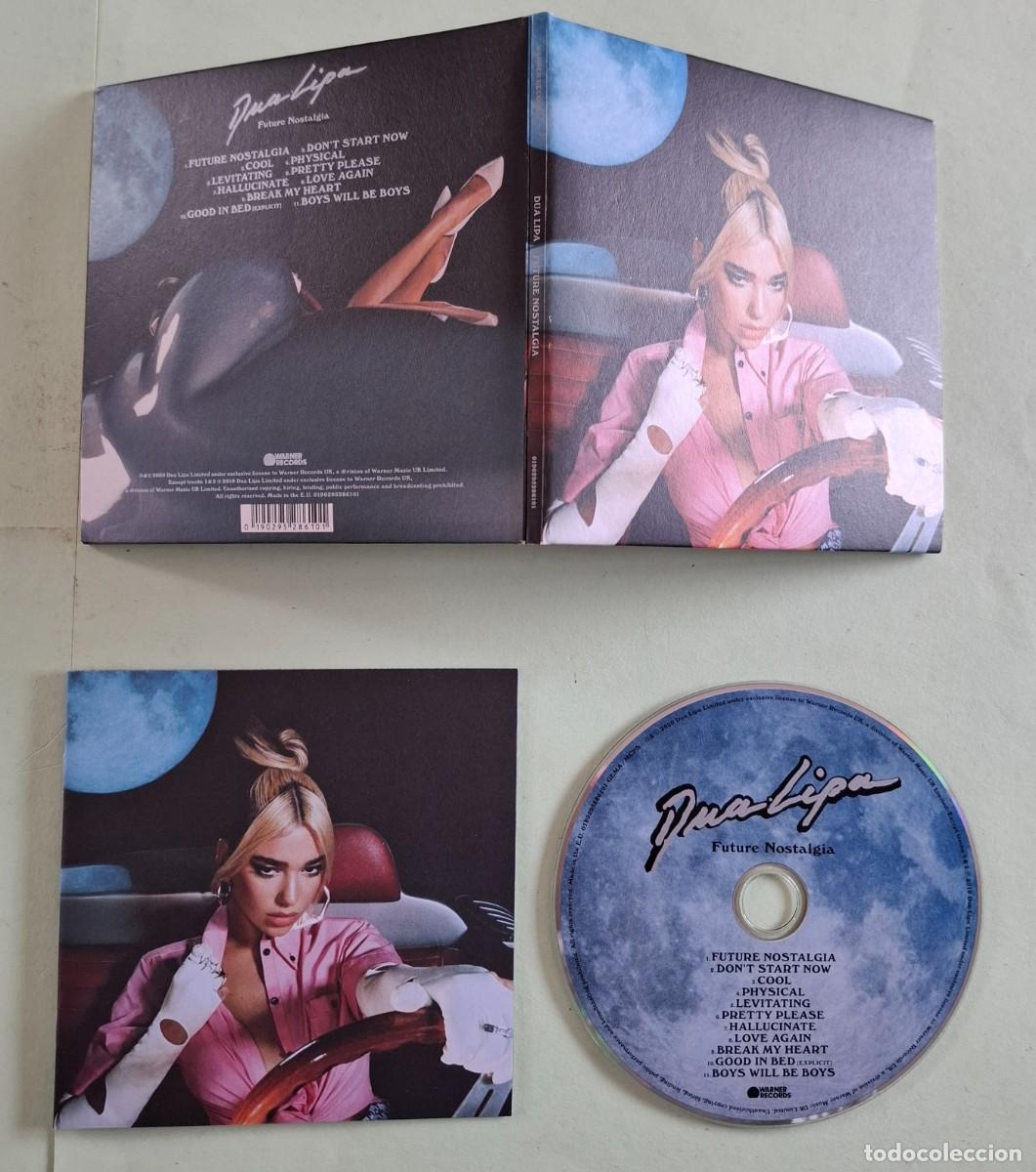 CDs de m&uacute;sica: CD DIGIPACK. DUA LIPA. FUTURE NOSTALGIA. EDICI&Oacute;N DE UN CED&Eacute;. - Foto 2