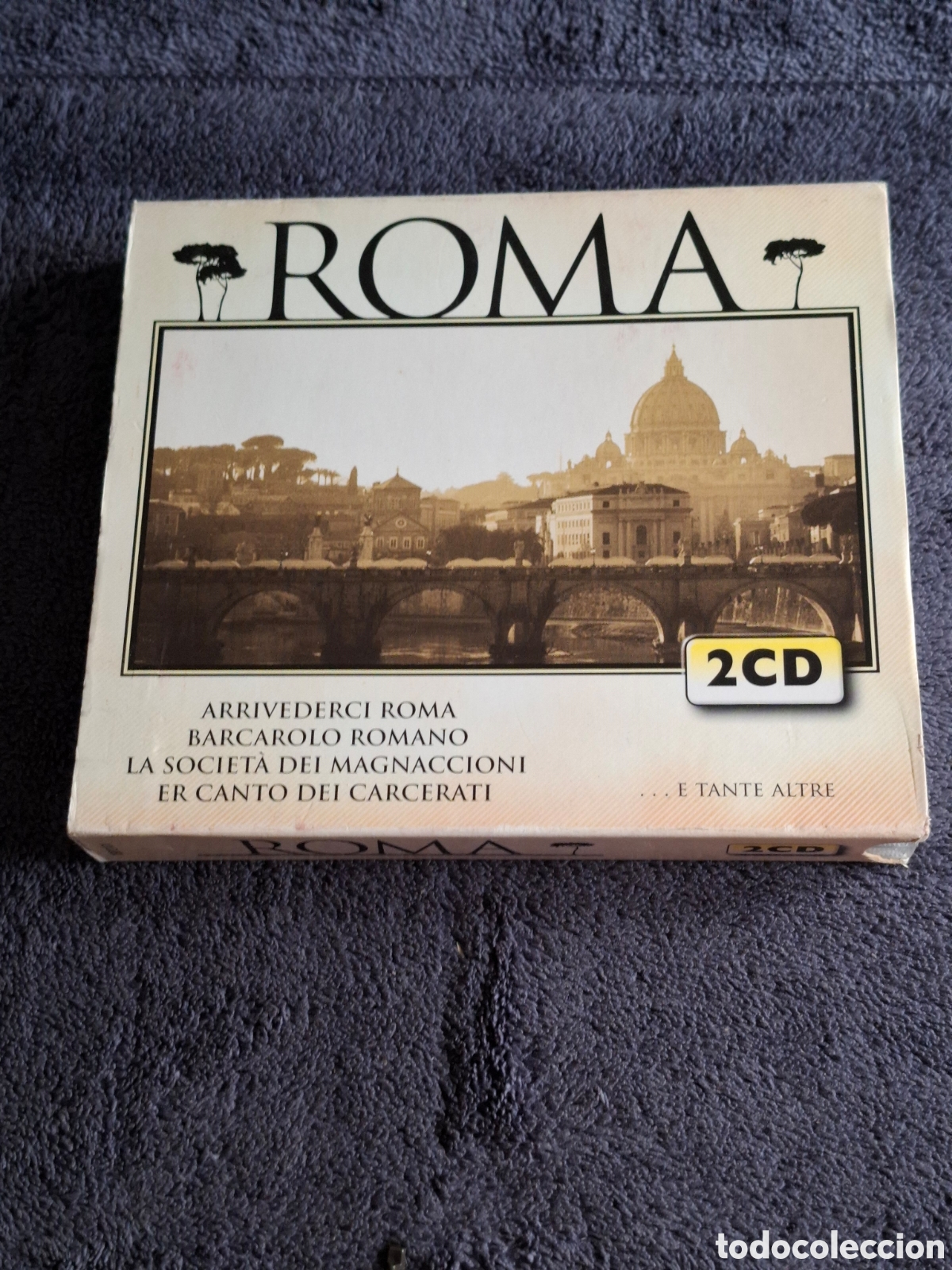 Music CDs: CD39. Roma 2 Discos, Recopilatorio De Canciones Italianas Del 2012.