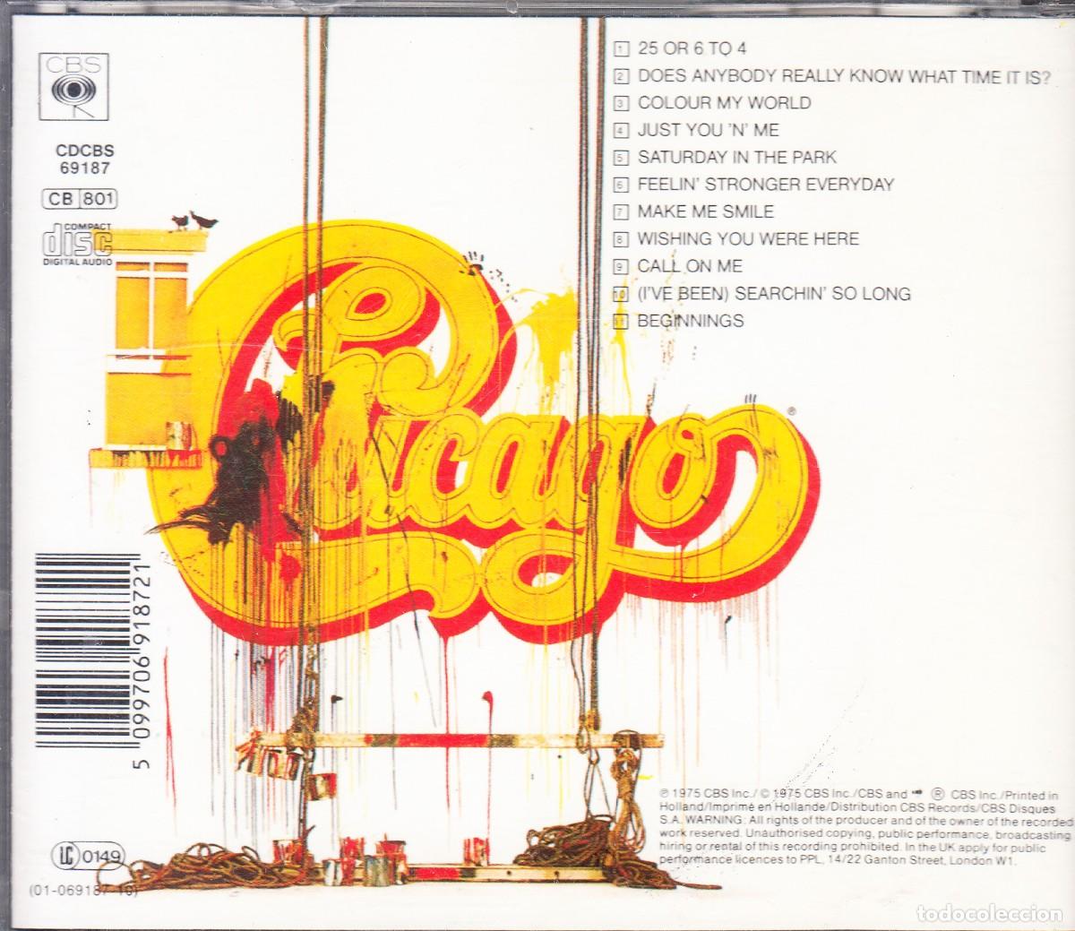 CDs de m&uacute;sica: CHICAGO. GREATEST HITS. CD. - Foto 2
