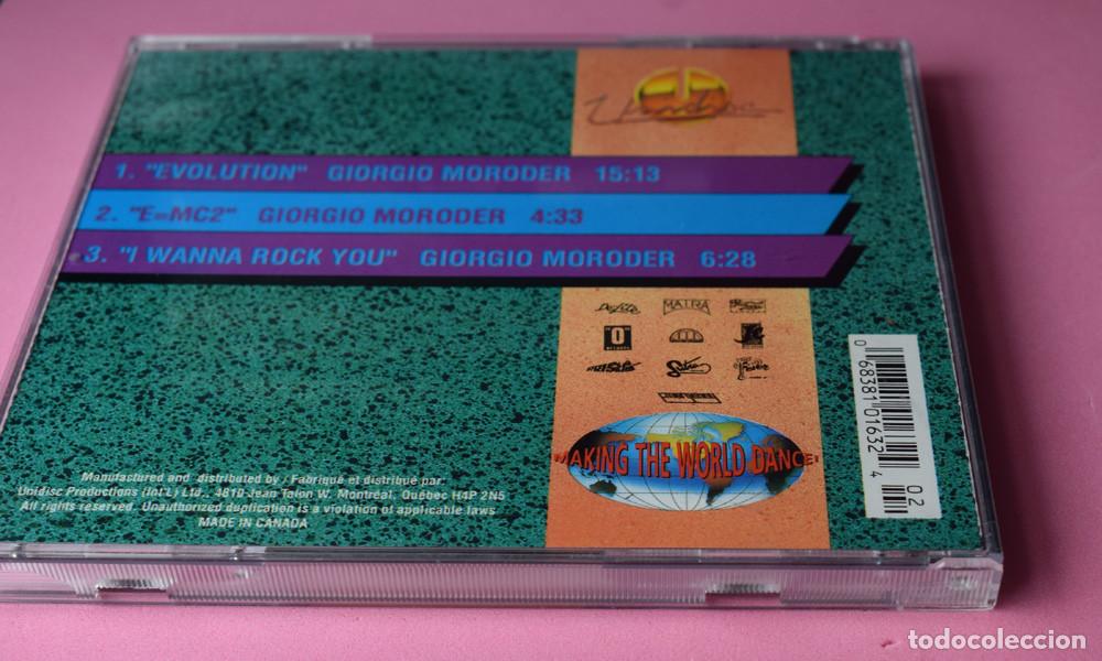 CDs de m&uacute;sica: GIORGIO MORODER - EVOLUTION - MAXICD 12 INCH CLASSICS - Foto 3