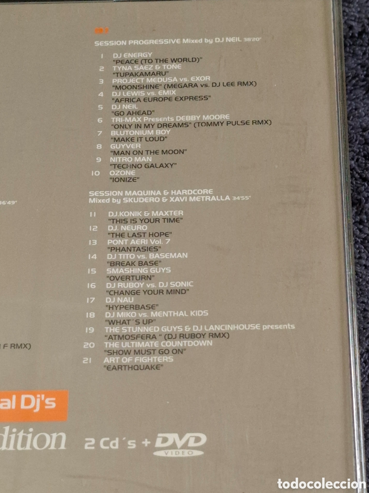 CDs de m&uacute;sica: CD39. Profesional Djs Summer 2003, Visual Edition, 2 Cds + 1 Dvd. - Foto 6
