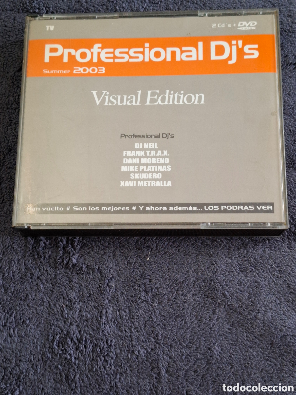 CDs de m&uacute;sica: CD39. Profesional Djs Summer 2003, Visual Edition, 2 Cds + 1 Dvd. - Foto 1