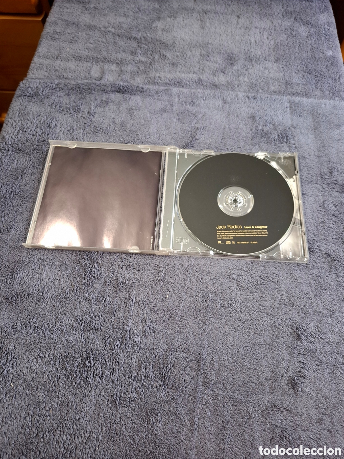 CDs de m&uacute;sica: CD39. Jack Radis - Love & Laughter 1999. - Foto 2