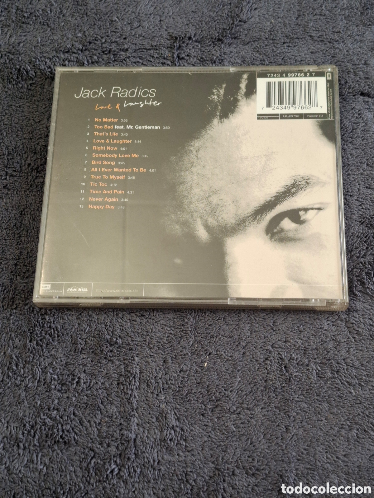 CDs de m&uacute;sica: CD39. Jack Radis - Love & Laughter 1999. - Foto 3