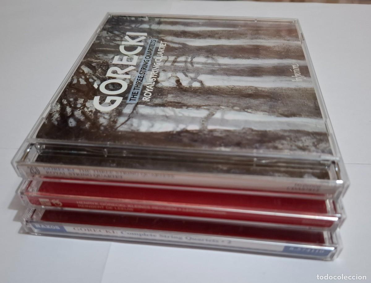 CDs de m&uacute;sica: GORECKI: LOTE DE 4 CD - Foto 8