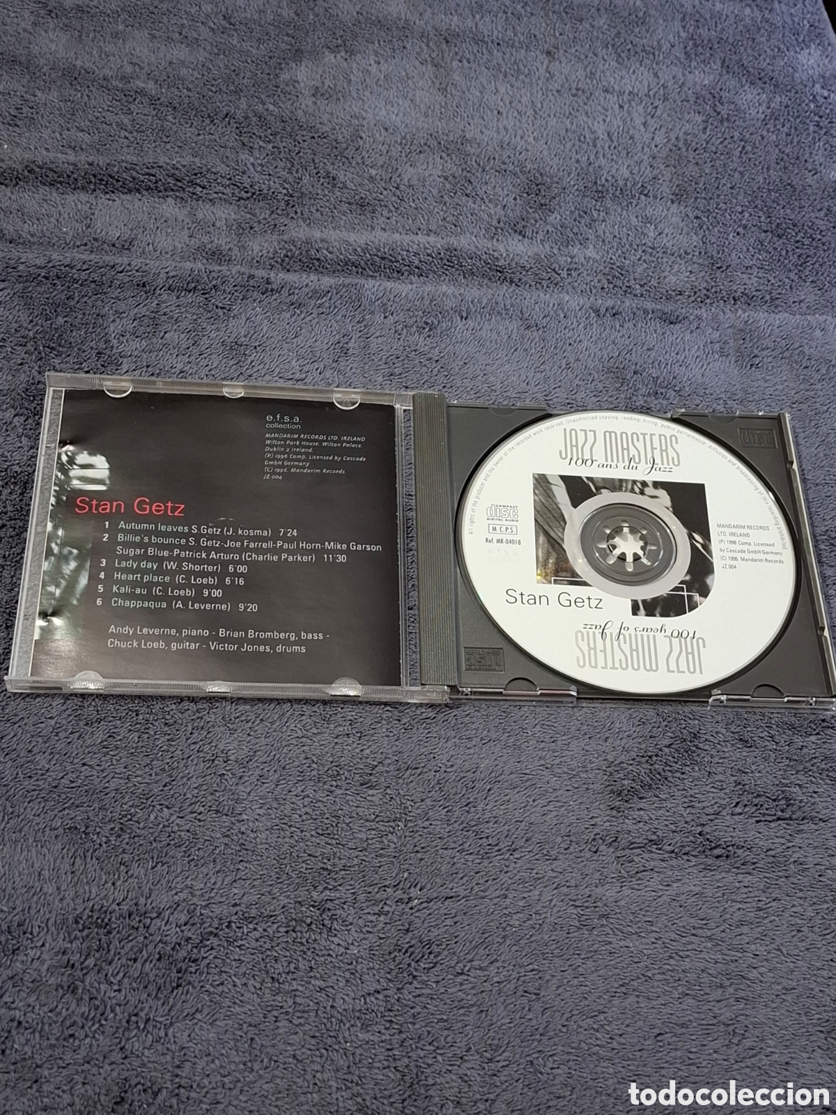 CDs de m&uacute;sica: CD40. Stan Getz - The Jazz Masters 1996. - Foto 2