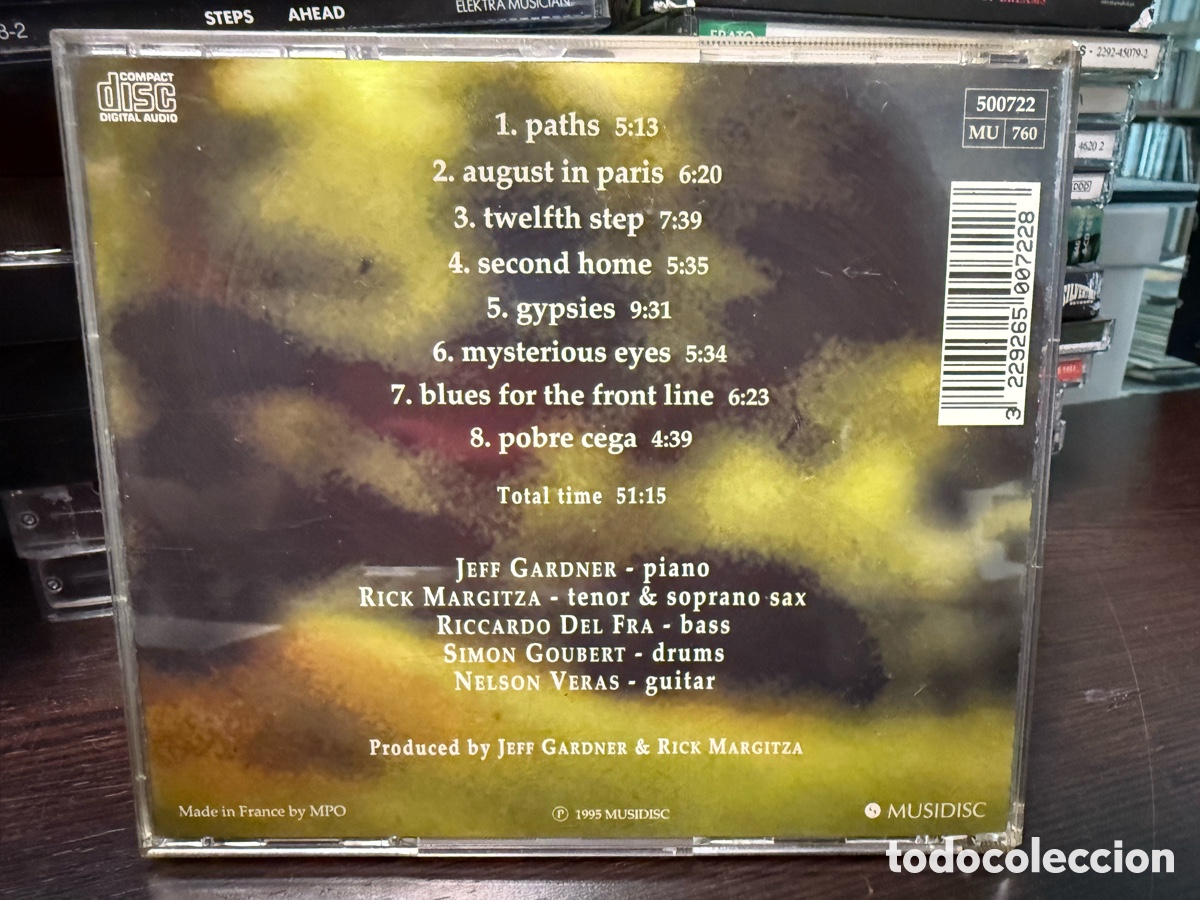 CDs de m&uacute;sica: Jeff Gardner & Rick Margitza - Second Home (CD) - Foto 2