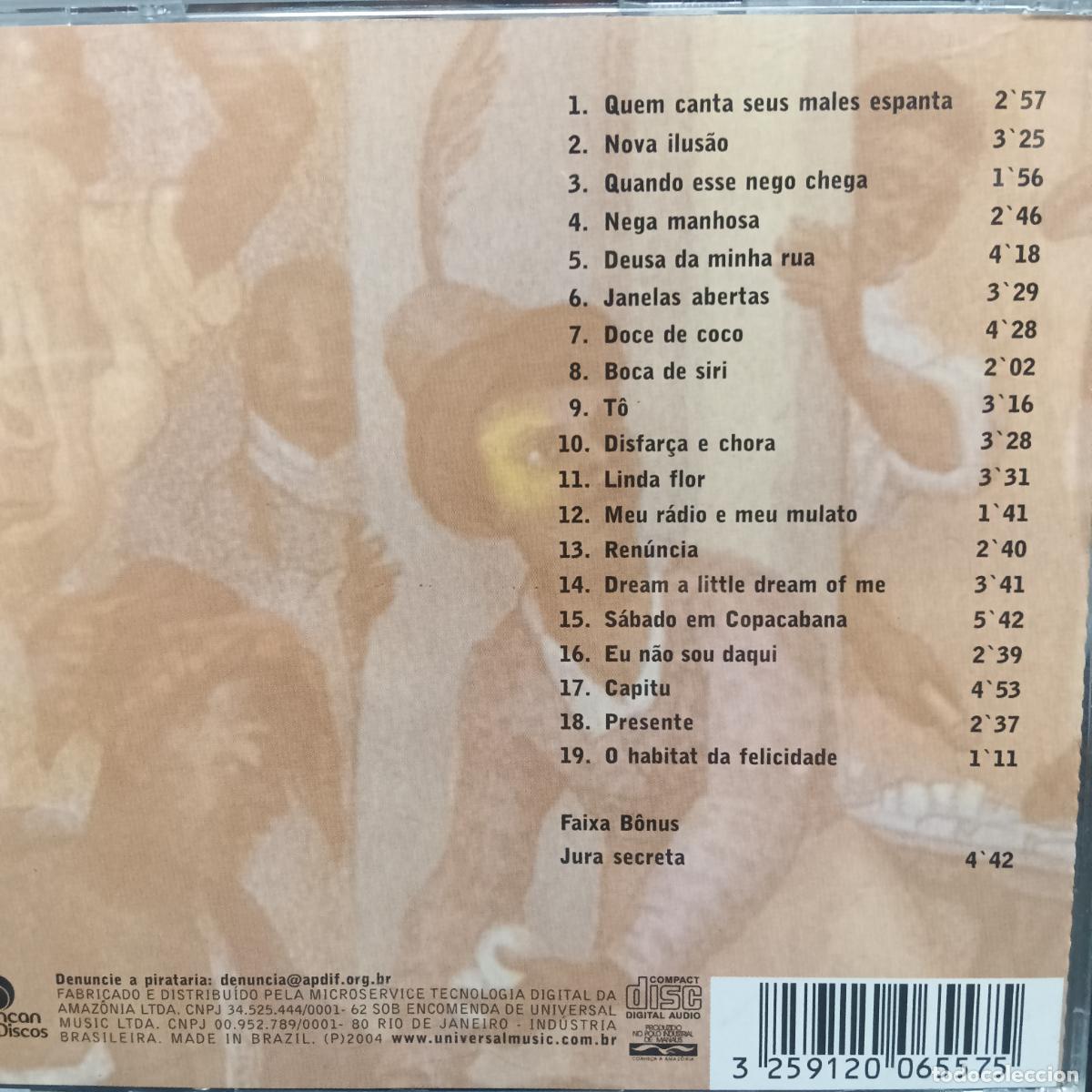 CDs de m&uacute;sica: ZELIA DUNCAN, EU ME TRANSFORMO EM OUTRAS. CD - Foto 2