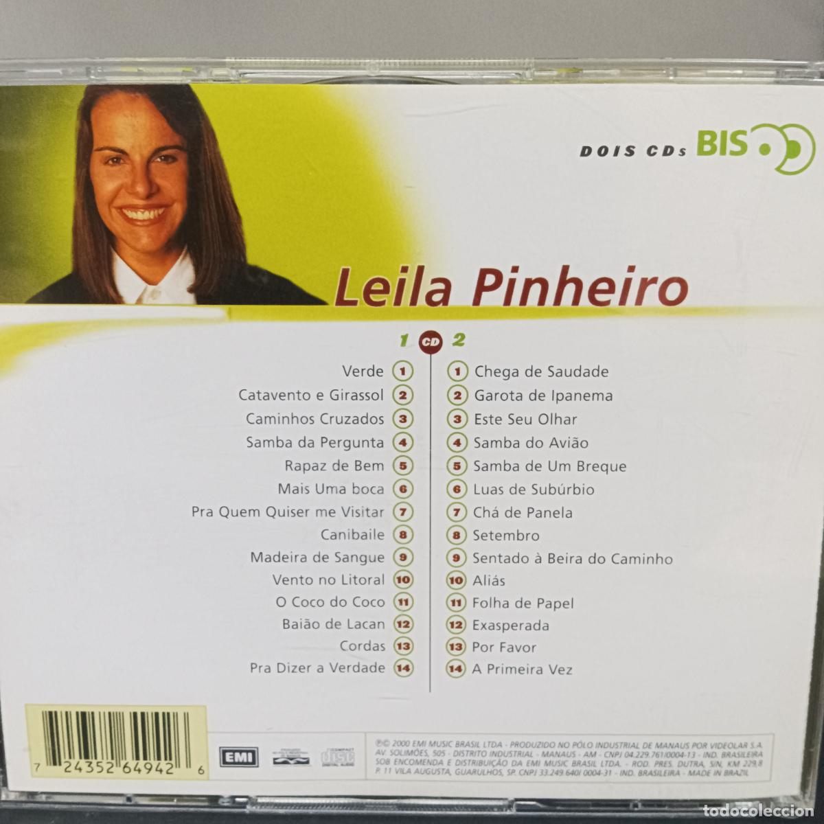 CDs de m&uacute;sica: LEILA PINHEIRO, BIS 2CDs - Foto 2