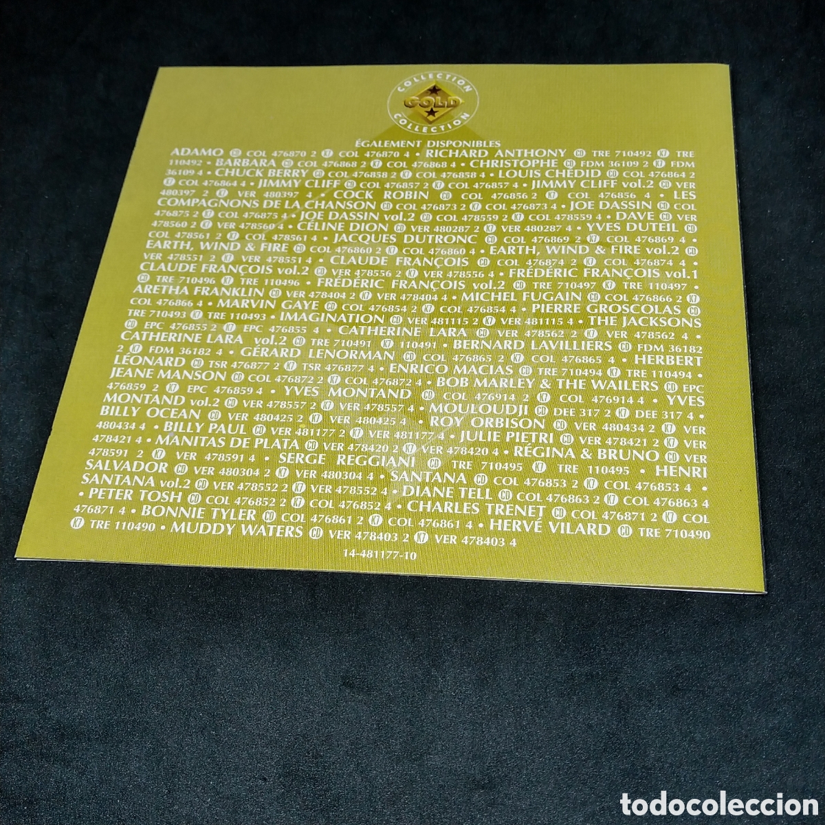 CDs de m&uacute;sica: BILLY PAUL - GOLD - CD - 1995 - DISCO VERIFICADO - Foto 4
