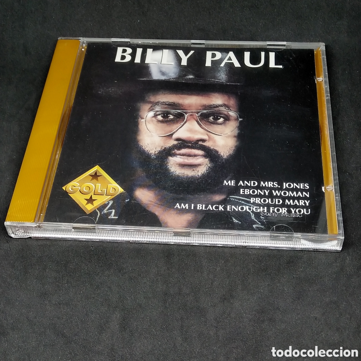 CDs de m&uacute;sica: BILLY PAUL - GOLD - CD - 1995 - DISCO VERIFICADO - Foto 1