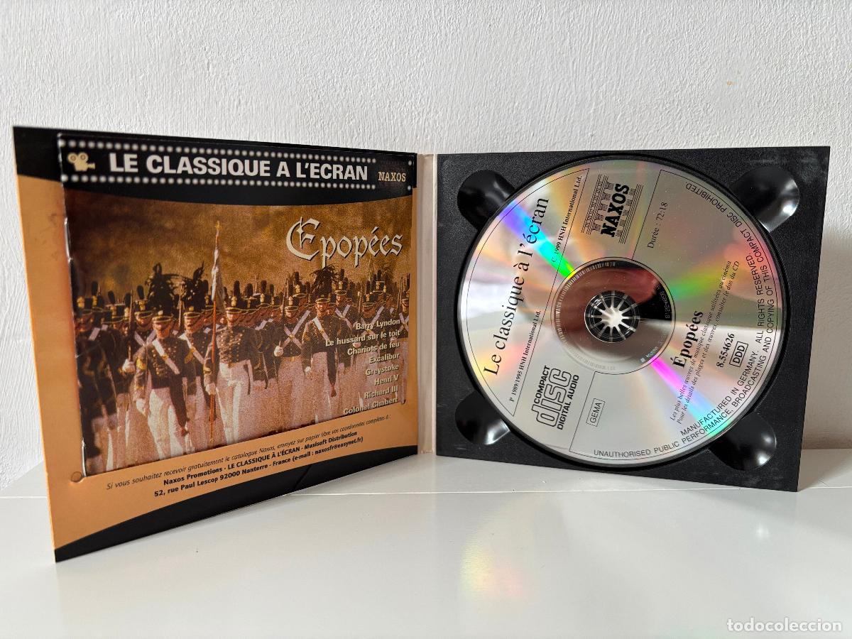 CDs de m&uacute;sica: Le Classique a L&acute;Ecran. Epop&eacute;es. PEDIDO M&Iacute;NIMO 5&euro; - Foto 3
