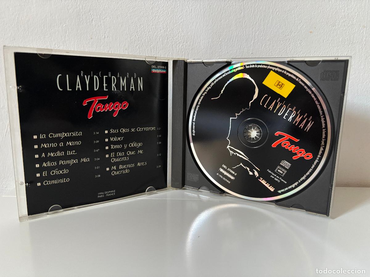 CDs de m&uacute;sica: Richard Clayderman. Tango. PEDIDO M&Iacute;NIMO 5 &euro; - Foto 3