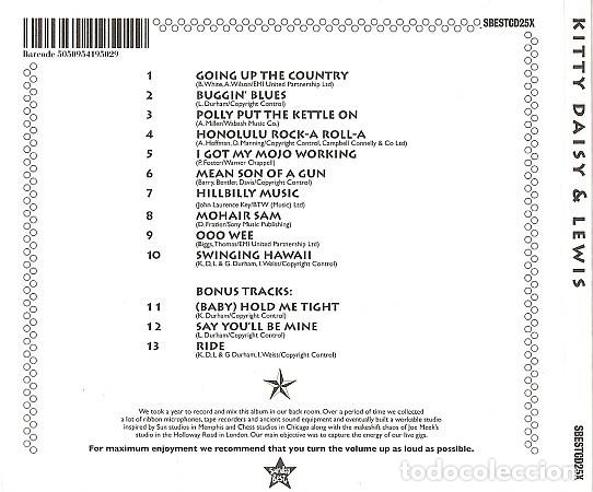 CDs de m&uacute;sica: Kitty, Daisy & Lewis &ndash; Kitty, Daisy & Lewis - Digipak - Foto 2