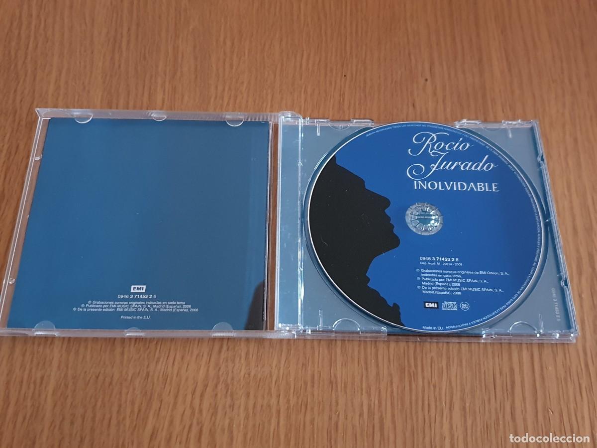 CDs de m&uacute;sica: CD ROCIO JURADO - INOLVIDABLE - 20 GRANDES EXITOS - 2006 - Foto 2